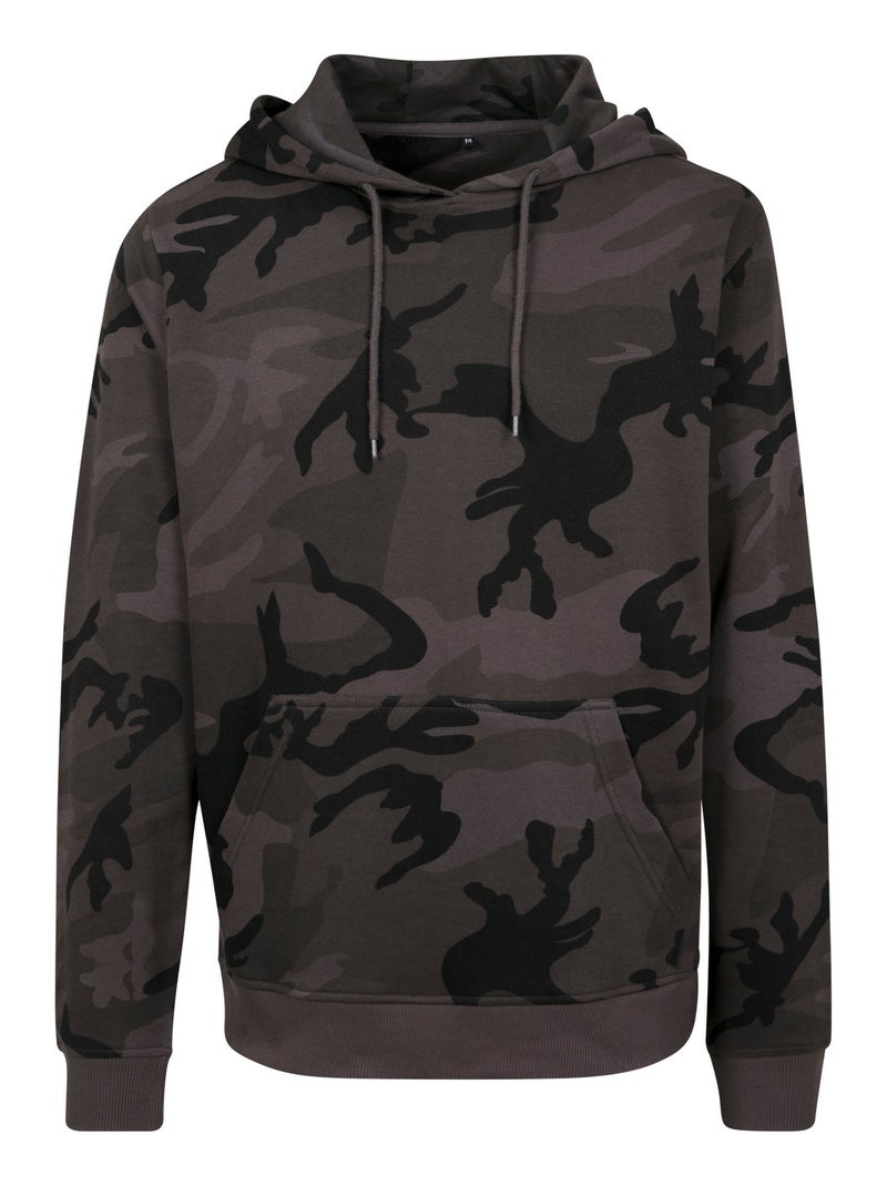 Build Your Brand - Sweat à capuche Gris foncé - Kiabi