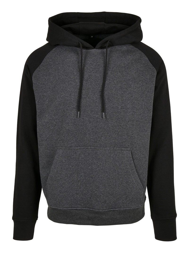 Build Your Brand - Sweat à capuche Gris Gris anthracite - Kiabi