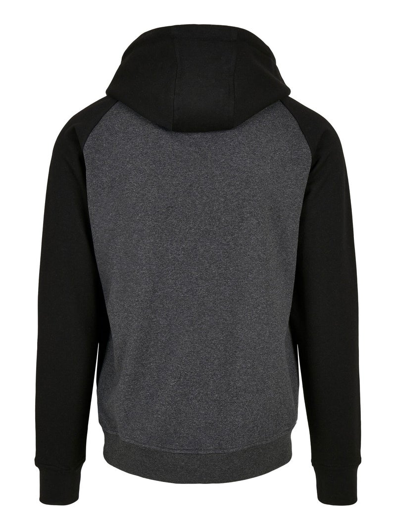 Build Your Brand - Sweat à capuche Gris Gris anthracite - Kiabi