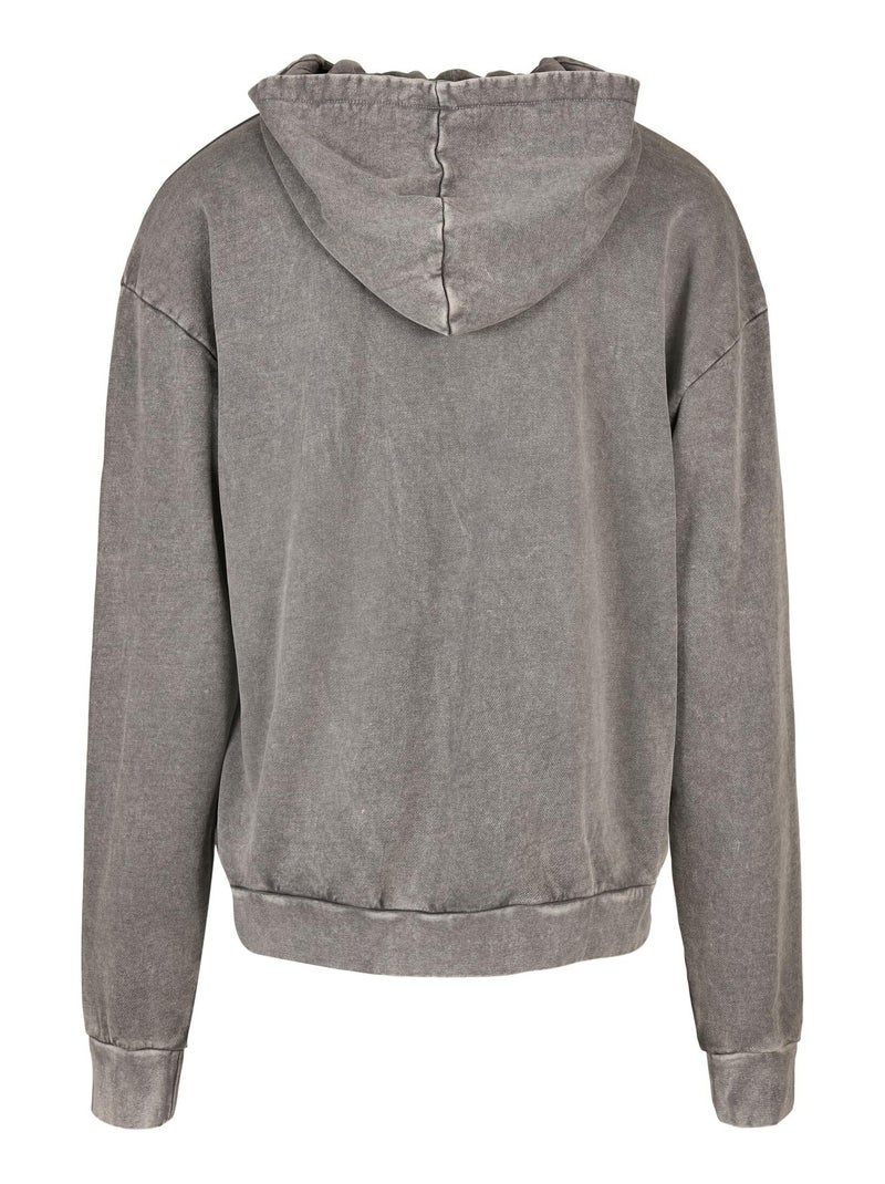 Build Your Brand - Sweat à capuche Gris Gris anthracite - Kiabi