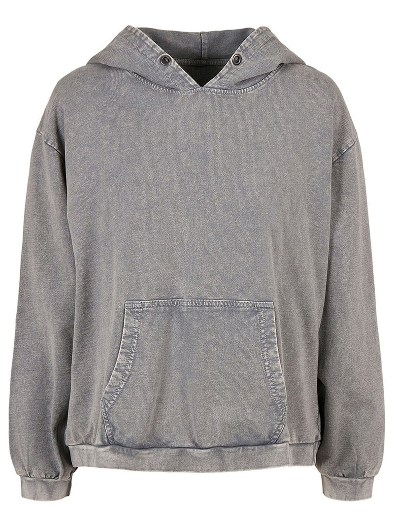 Build Your Brand - Sweat à capuche Gris Gris anthracite - Kiabi
