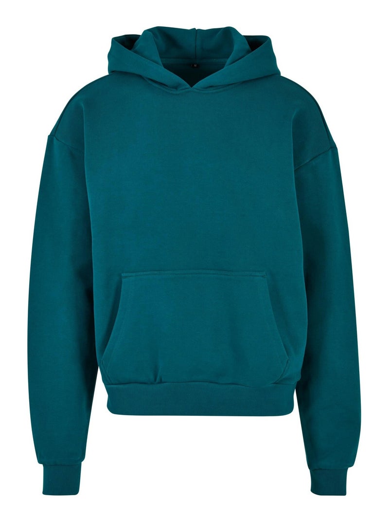 Build Your Brand - Sweat à capuche Gris Vert - Kiabi
