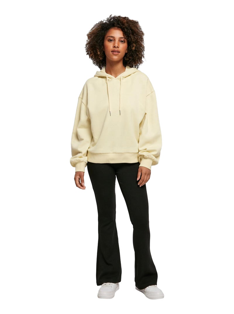 Build Your Brand - Sweat à capuche Jaune clair - Kiabi