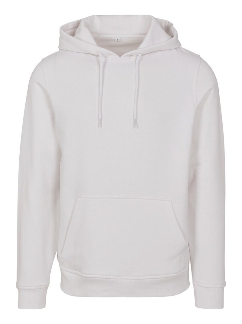 Build Your Brand - Sweat à capuche MERCH Blanc - Kiabi