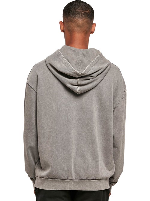 Build Your Brand - Sweat à capuche motif/style délavé à l'acide - Kiabi Build Your Brand - Sweat à capuche motif/style délavé à l'acide - Kiabi