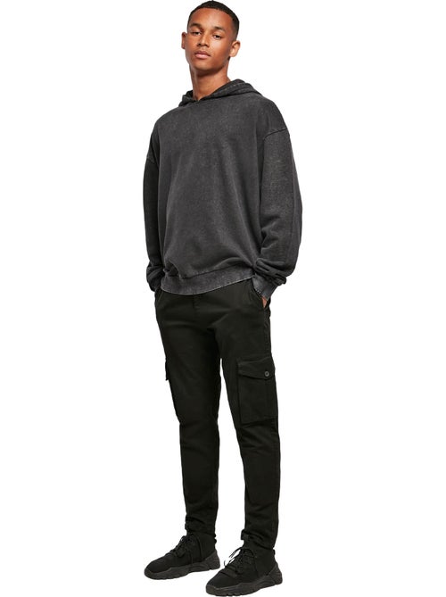 Build Your Brand - Sweat à capuche motif/style délavé à l'acide - Kiabi Build Your Brand - Sweat à capuche motif/style délavé à l'acide - Kiabi