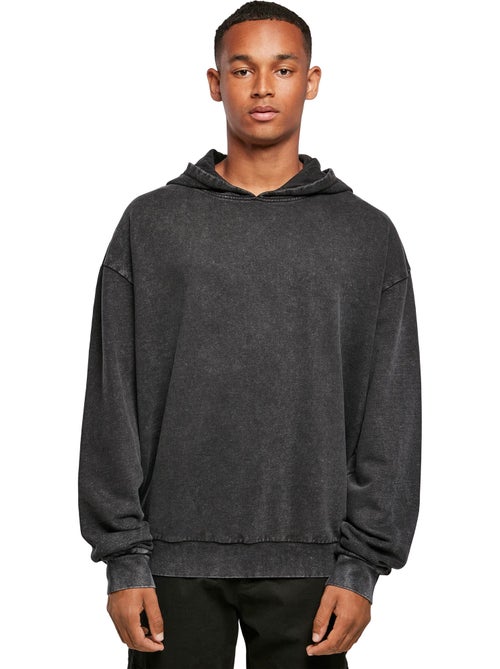 Build Your Brand - Sweat à capuche motif/style délavé à l'acide - Kiabi Build Your Brand - Sweat à capuche motif/style délavé à l'acide - Kiabi