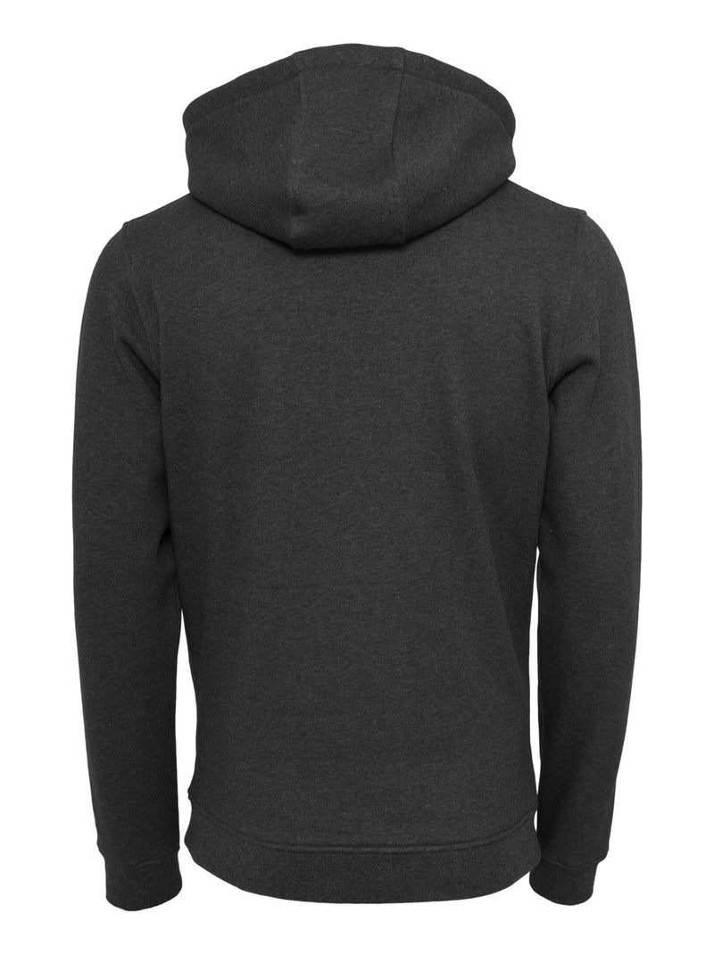 Build Your Brand - Sweat à capuche Noir ébène - Kiabi