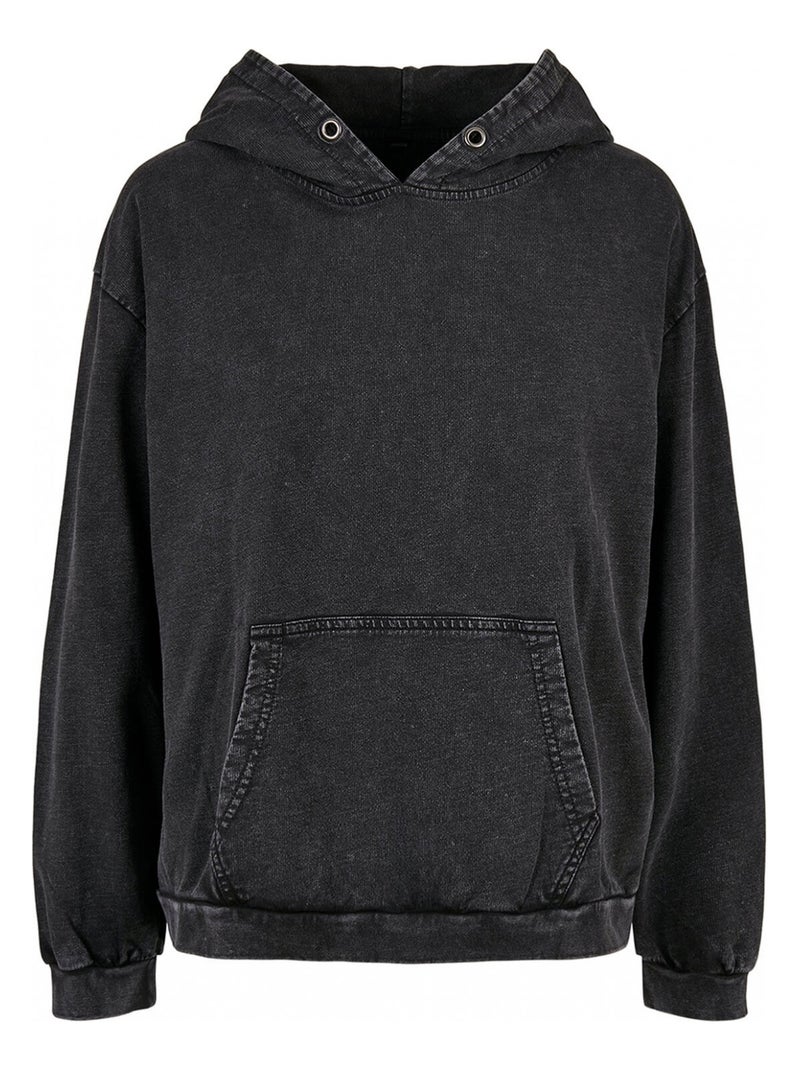 Build Your Brand - Sweat à capuche Noir - Kiabi