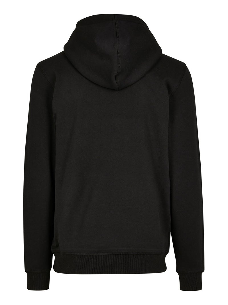 Build Your Brand - Sweat à capuche PREMIUM Noir - Kiabi