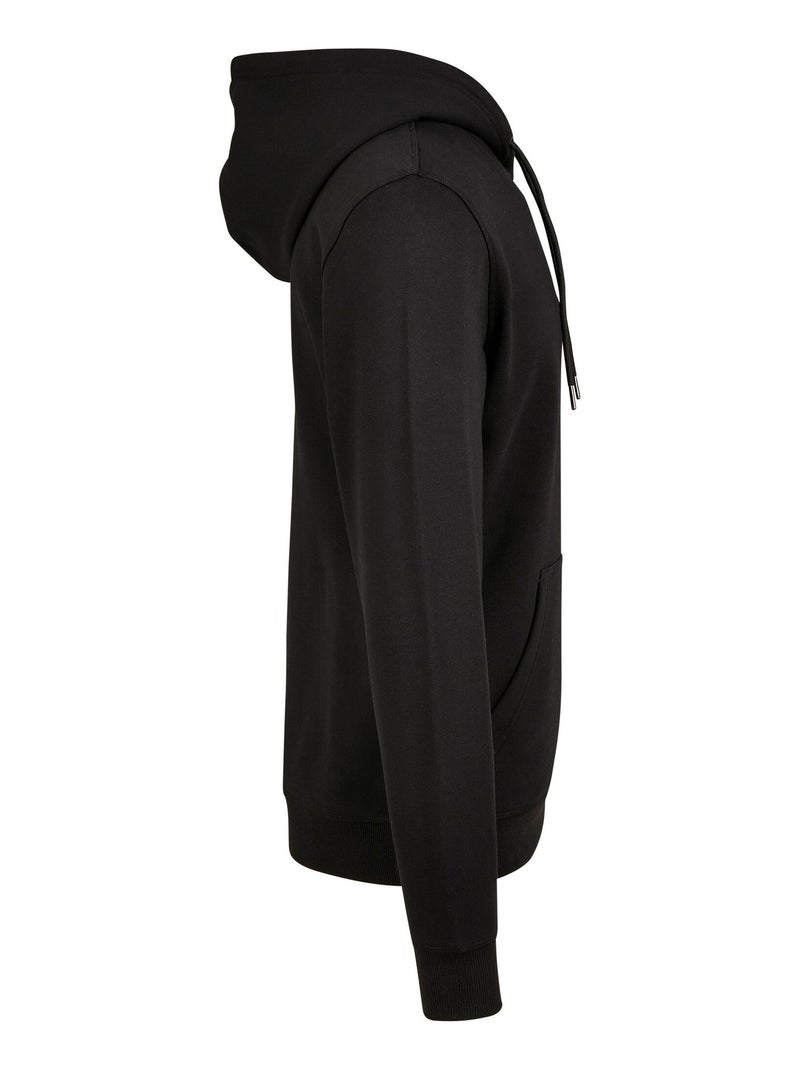 Build Your Brand - Sweat à capuche PREMIUM Noir - Kiabi