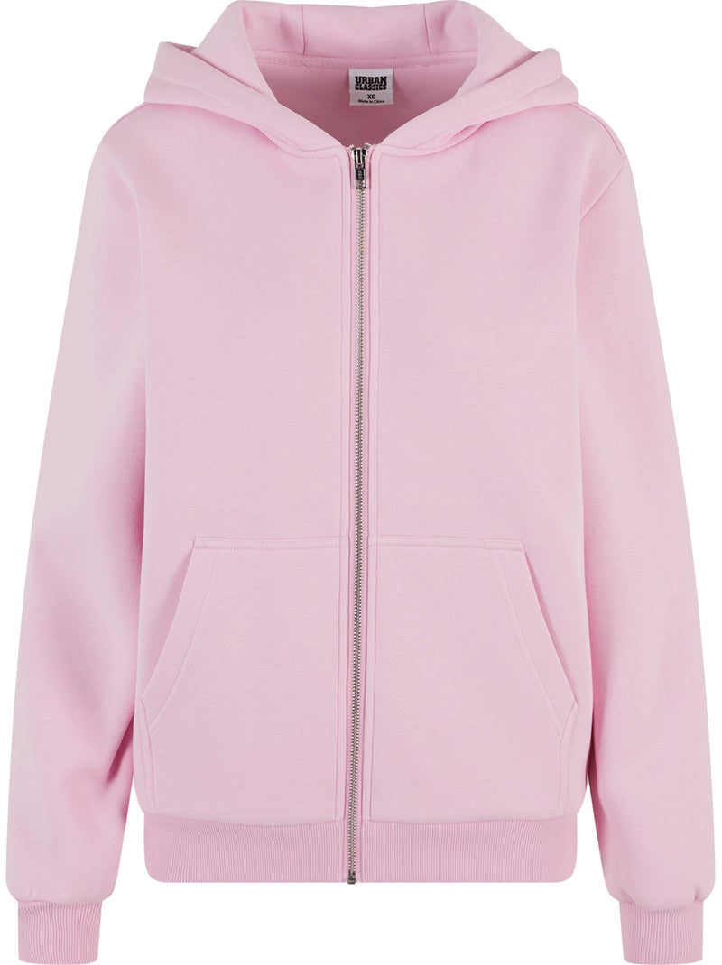Build Your Brand - Sweat à capuche Rose clair - Kiabi