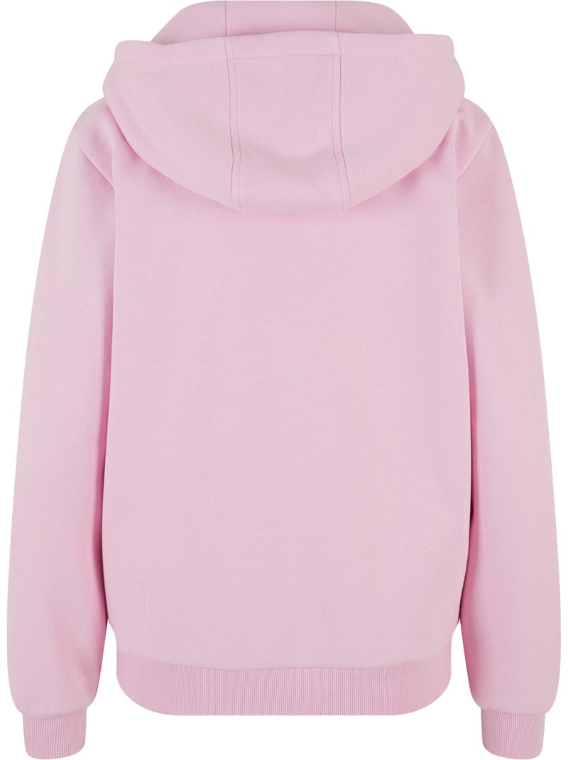 Build Your Brand - Sweat à capuche Rose clair - Kiabi