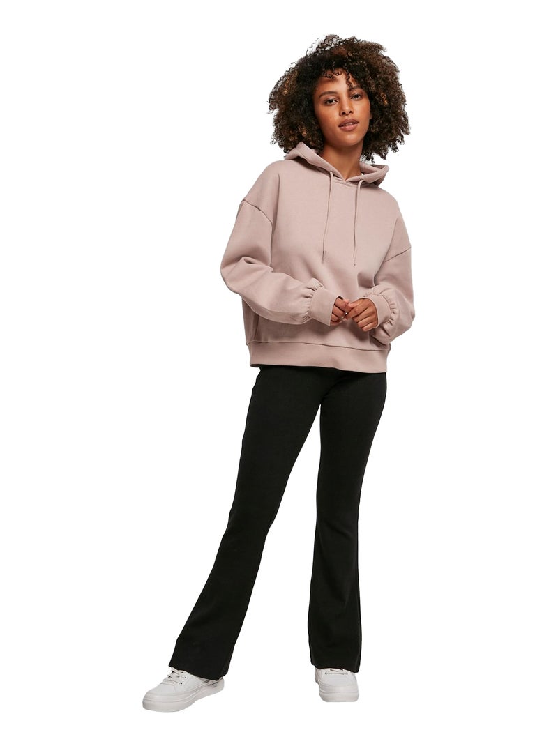 Build Your Brand - Sweat à capuche Rose pâle - Kiabi