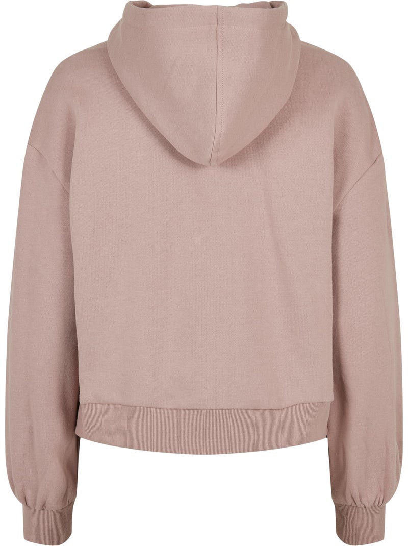 Build Your Brand - Sweat à capuche Rose pâle - Kiabi