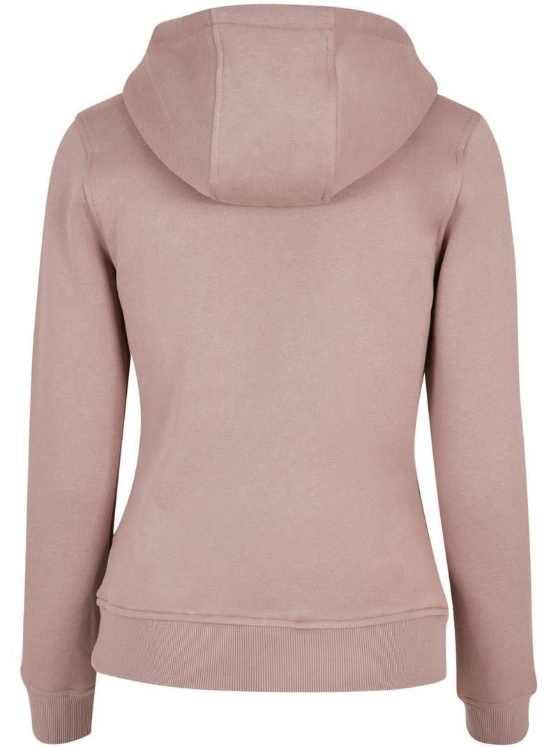 Build Your Brand - Sweat à capuche Rose pâle - Kiabi