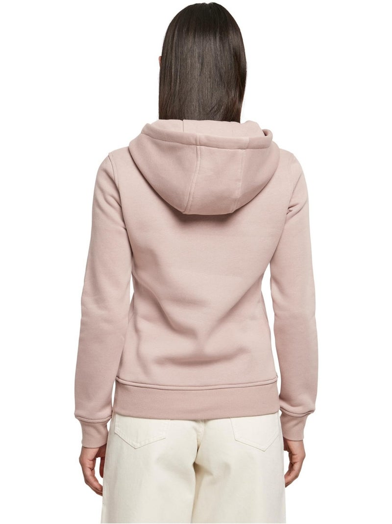 Build Your Brand - Sweat à capuche Rose pâle - Kiabi