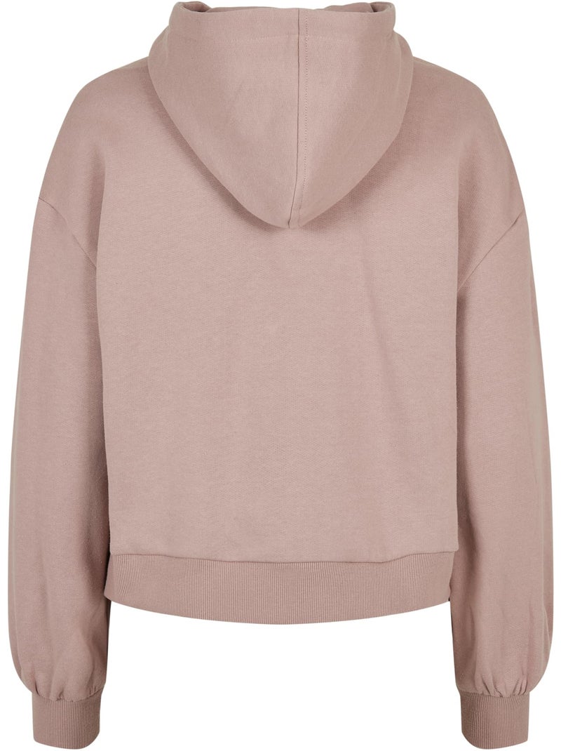 Build Your Brand - Sweat à capuche Rose pâle - Kiabi