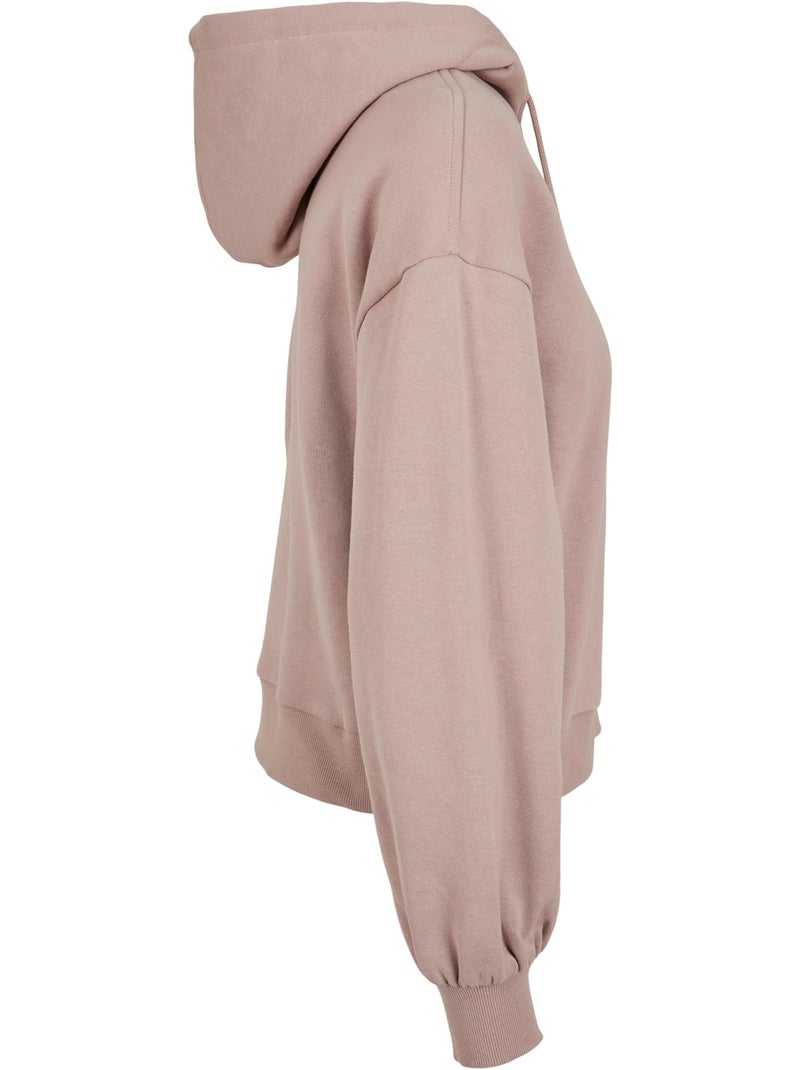 Build Your Brand - Sweat à capuche Rose pâle - Kiabi