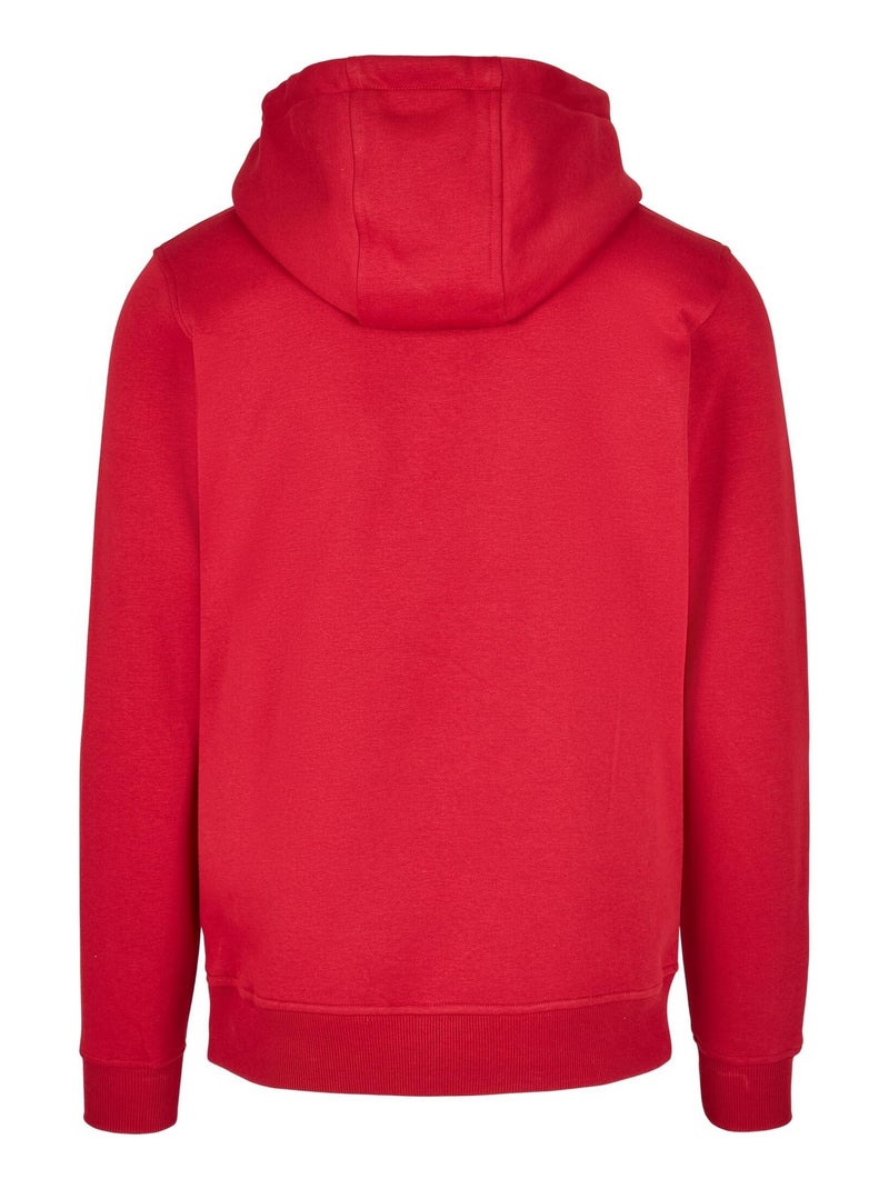 Build Your Brand - Sweat à capuche Rouge - Kiabi