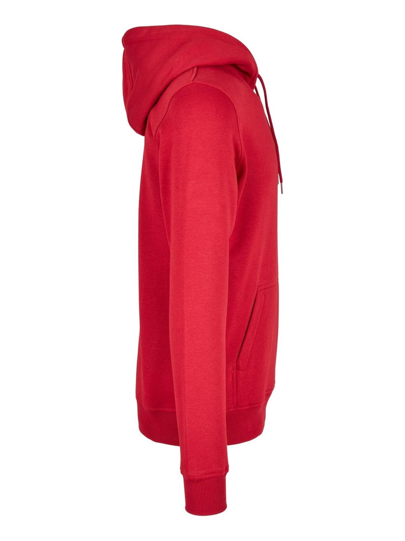 Build Your Brand - Sweat à capuche Rouge - Kiabi