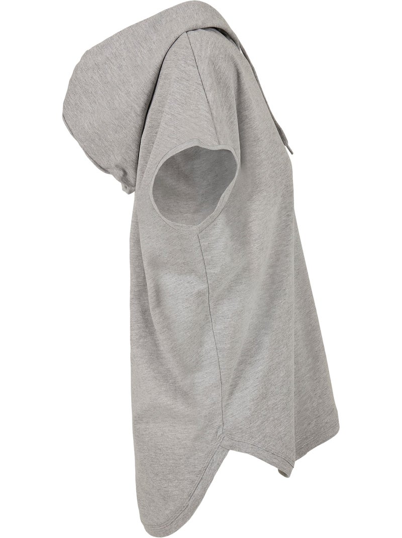 Build Your Brand - Sweat à capuche sans manches Gris - Kiabi