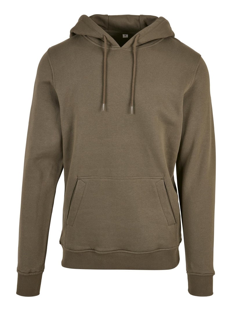 Build Your Brand - Sweat à capuche Vert olive - Kiabi