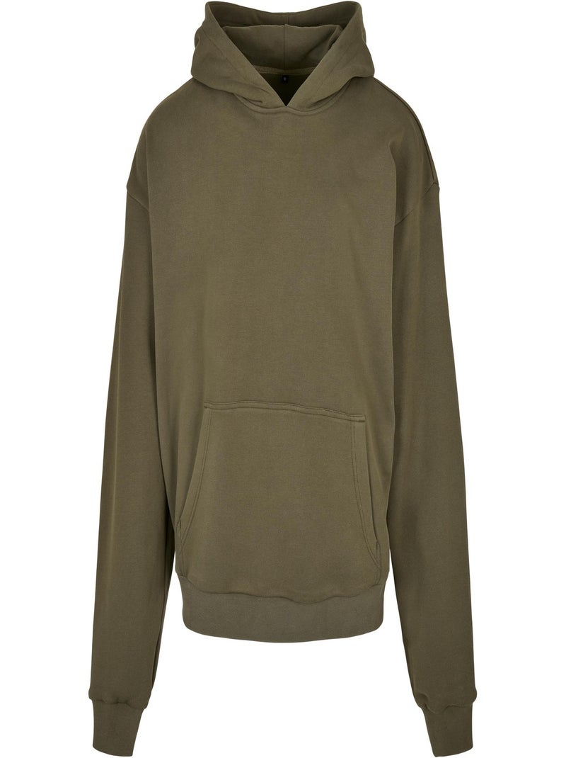 Build Your Brand - Sweat à capuche Vert olive - Kiabi