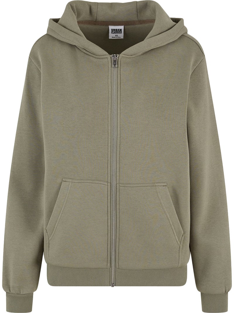 Build Your Brand - Sweat à capuche Vert olive - Kiabi