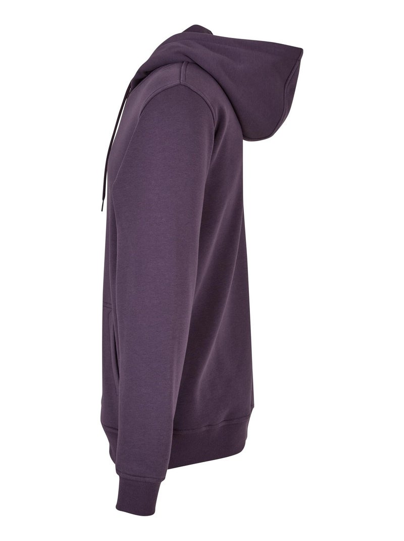Build Your Brand - Sweat à capuche Violet foncé - Kiabi