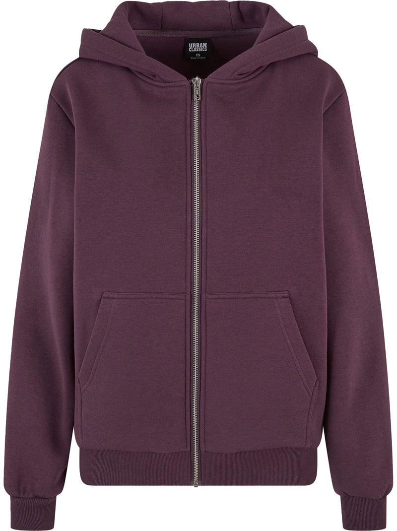 Build Your Brand - Sweat à capuche Violet prune - Kiabi