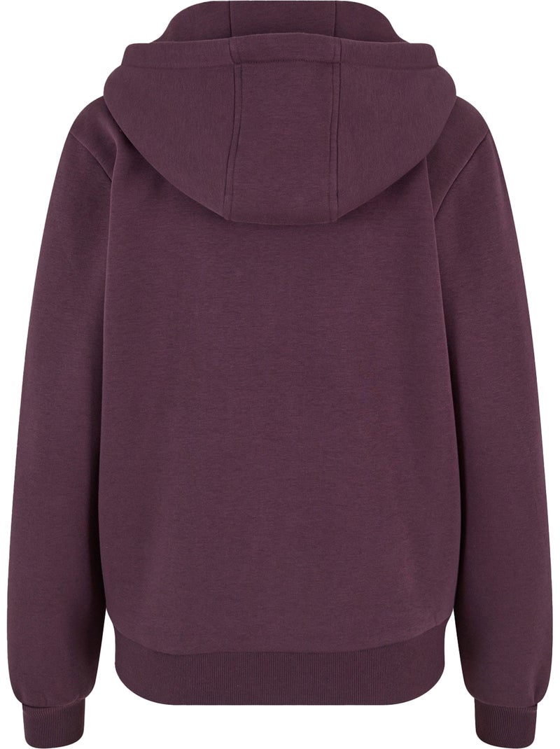 Build Your Brand - Sweat à capuche Violet prune - Kiabi