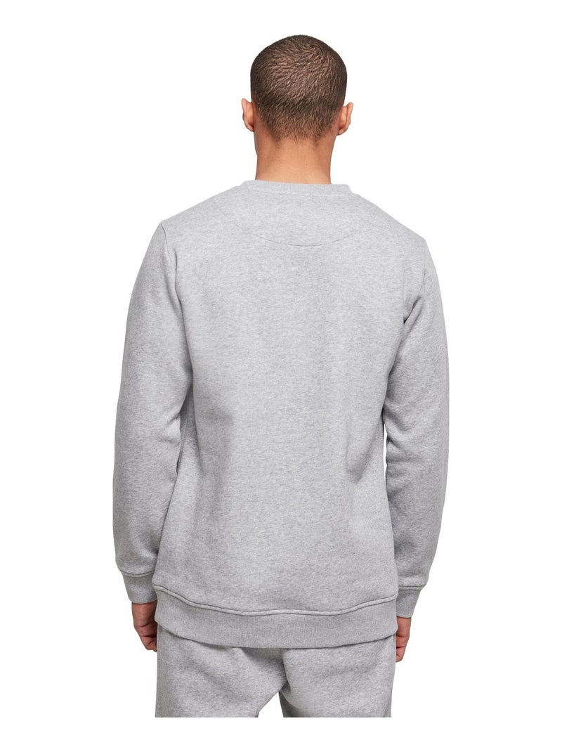 Build Your Brand - Sweat BASIC Gris chiné - Kiabi