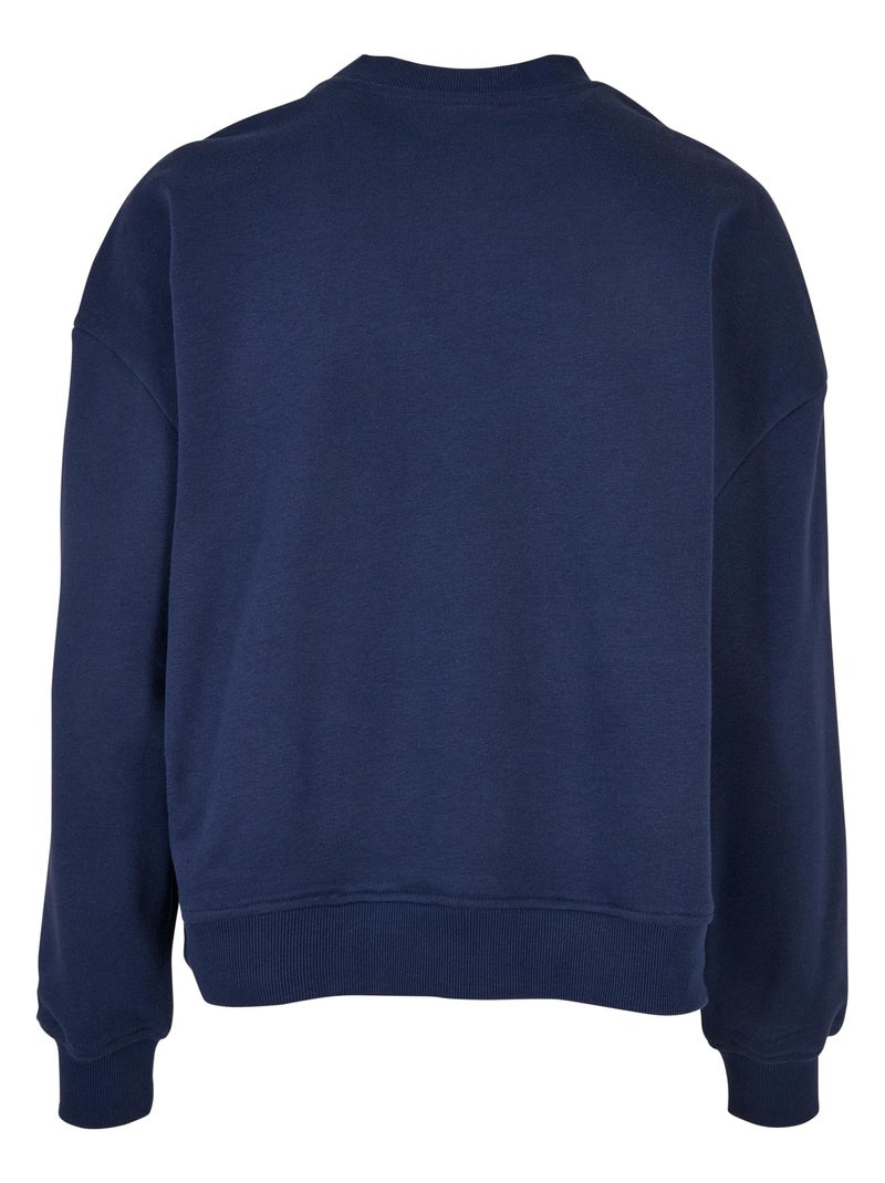 Build Your Brand - Sweat Bleu marine - Kiabi