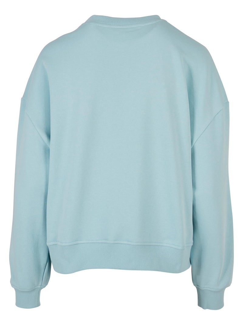 Build Your Brand - Sweat Bleu méditerranée - Kiabi