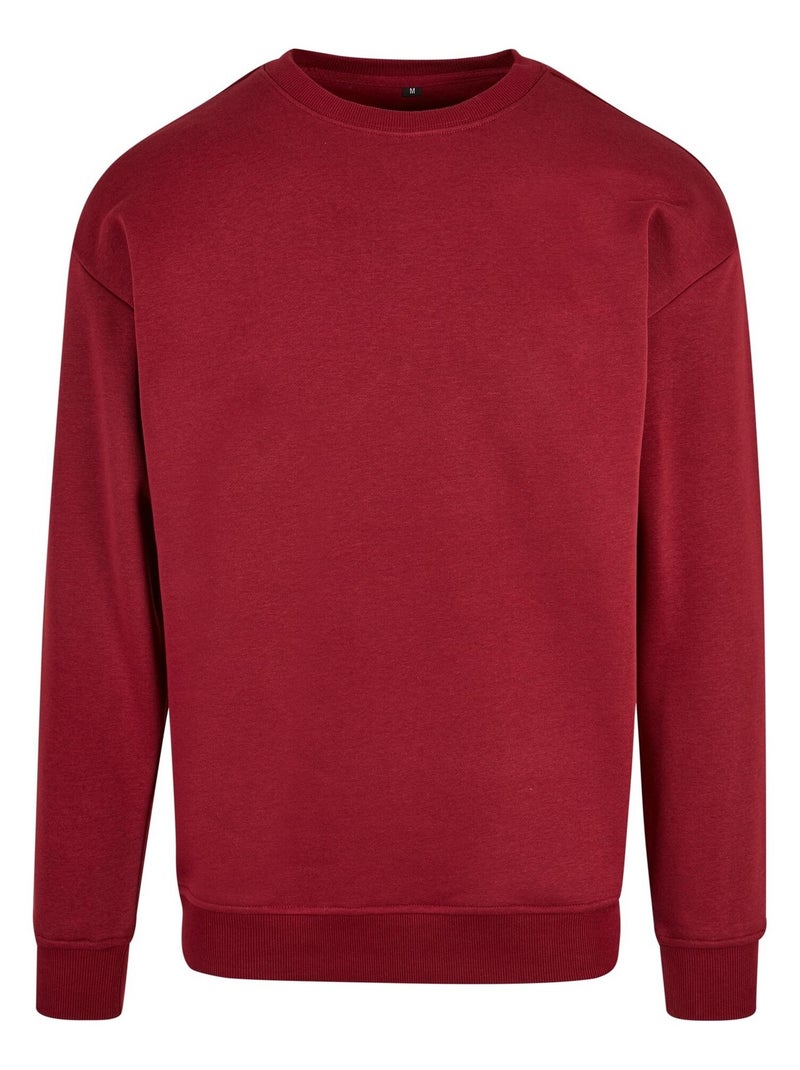 Build Your Brand - Sweat Bordeaux - Kiabi