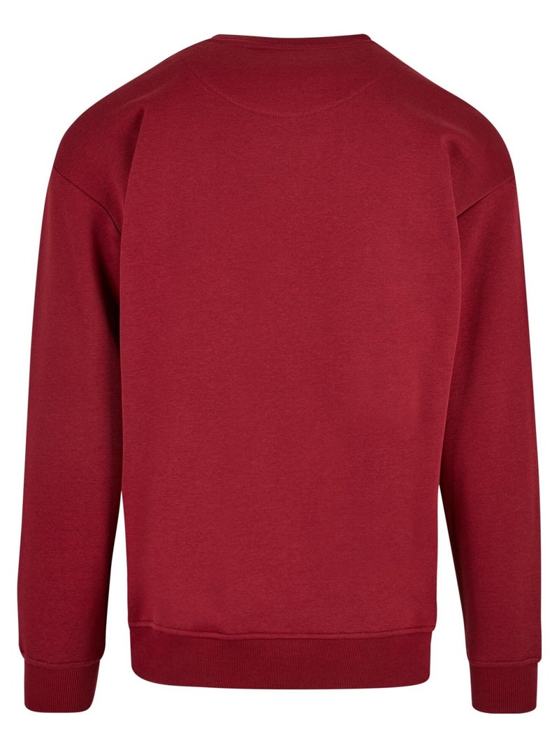 Build Your Brand - Sweat Bordeaux - Kiabi