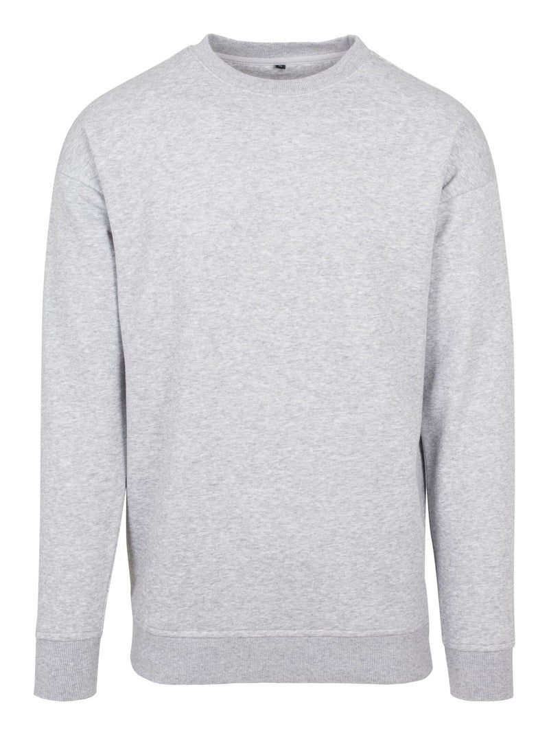 Build Your Brand - Sweat Gris chiné - Kiabi