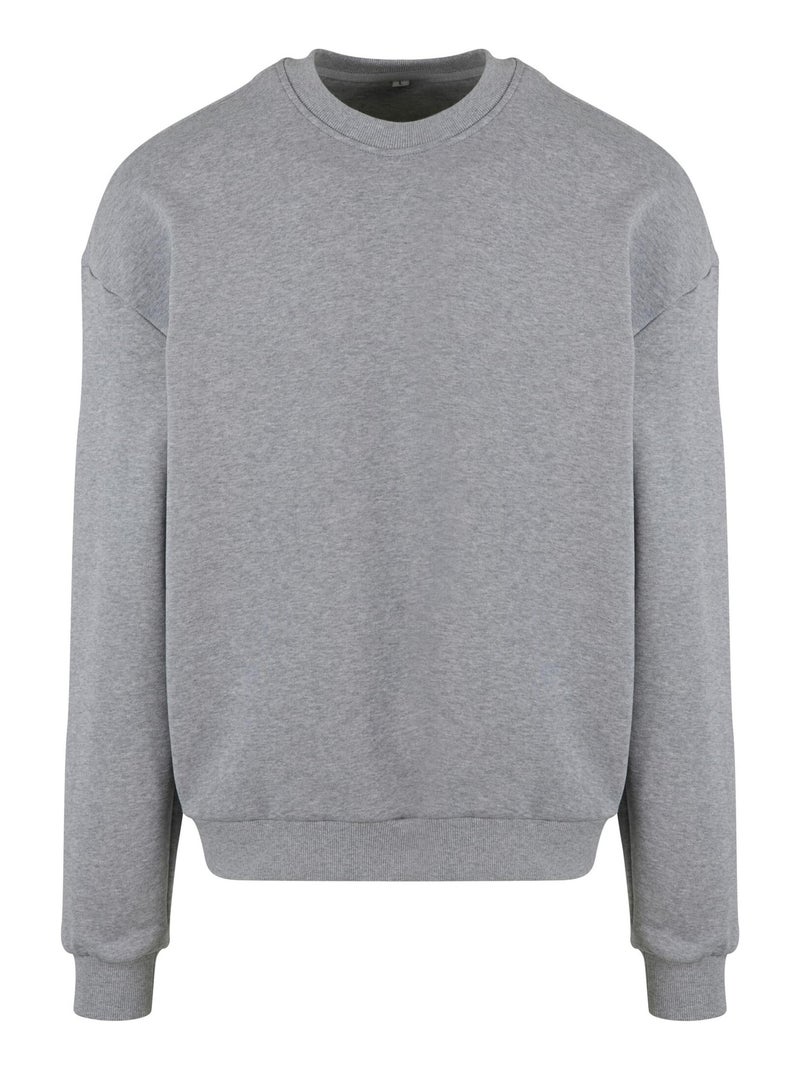 Build Your Brand - Sweat Gris chiné - Kiabi
