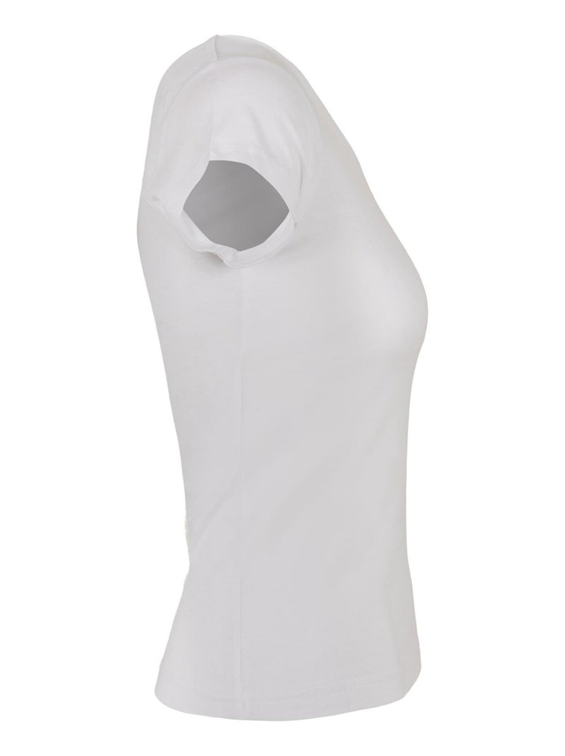 Build Your Brand - T-shirt BASIC Blanc - Kiabi