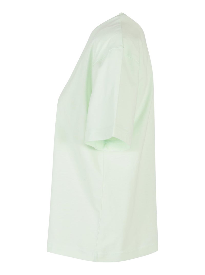 Build Your Brand - T-shirt BASIC Blanc Vert clair Gris - Kiabi