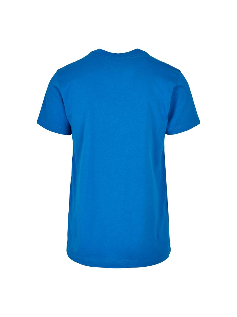 Build Your Brand - T-shirt BASIC Bleu cobalt - Kiabi