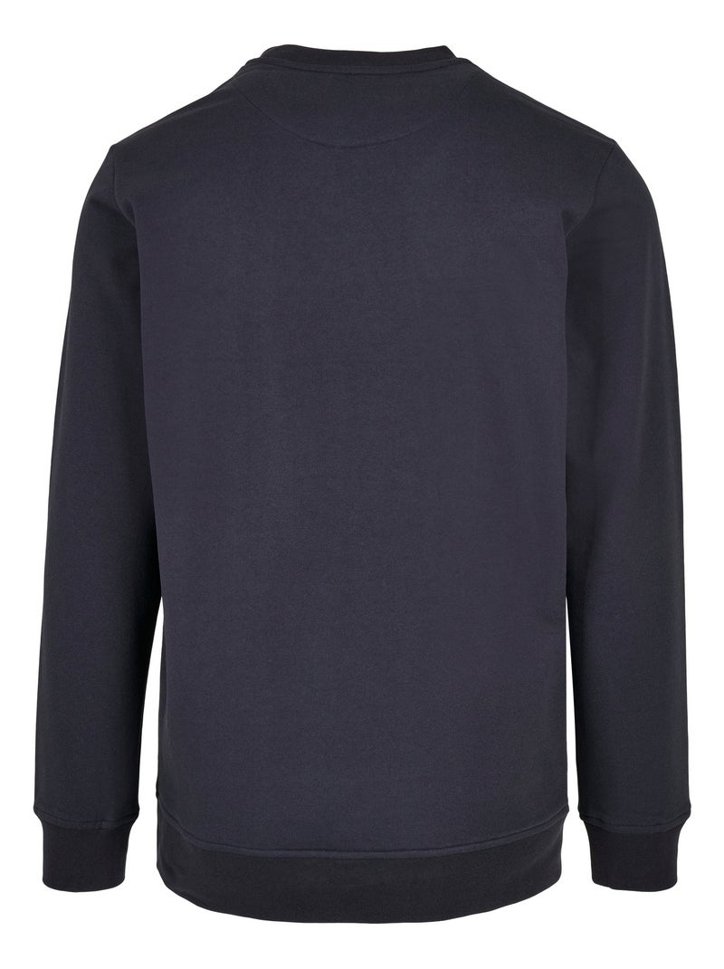 Build Your Brand - T-shirt BASIC Bleu marine - Kiabi