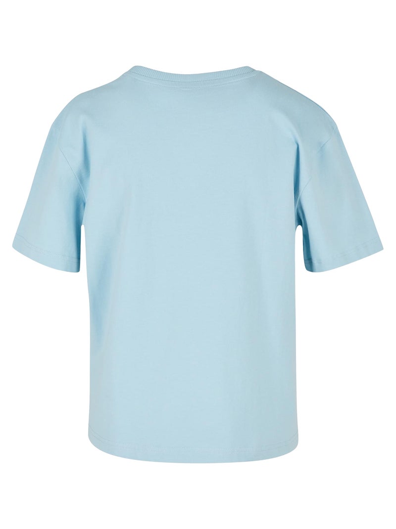 Build Your Brand - T-shirt BASIC Bleu méditerranée - Kiabi