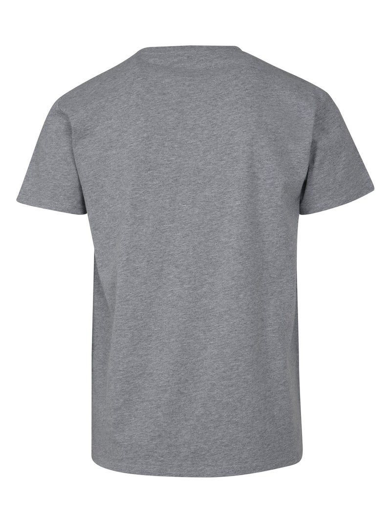 Build Your Brand - T-shirt BASIC Gris chiné - Kiabi