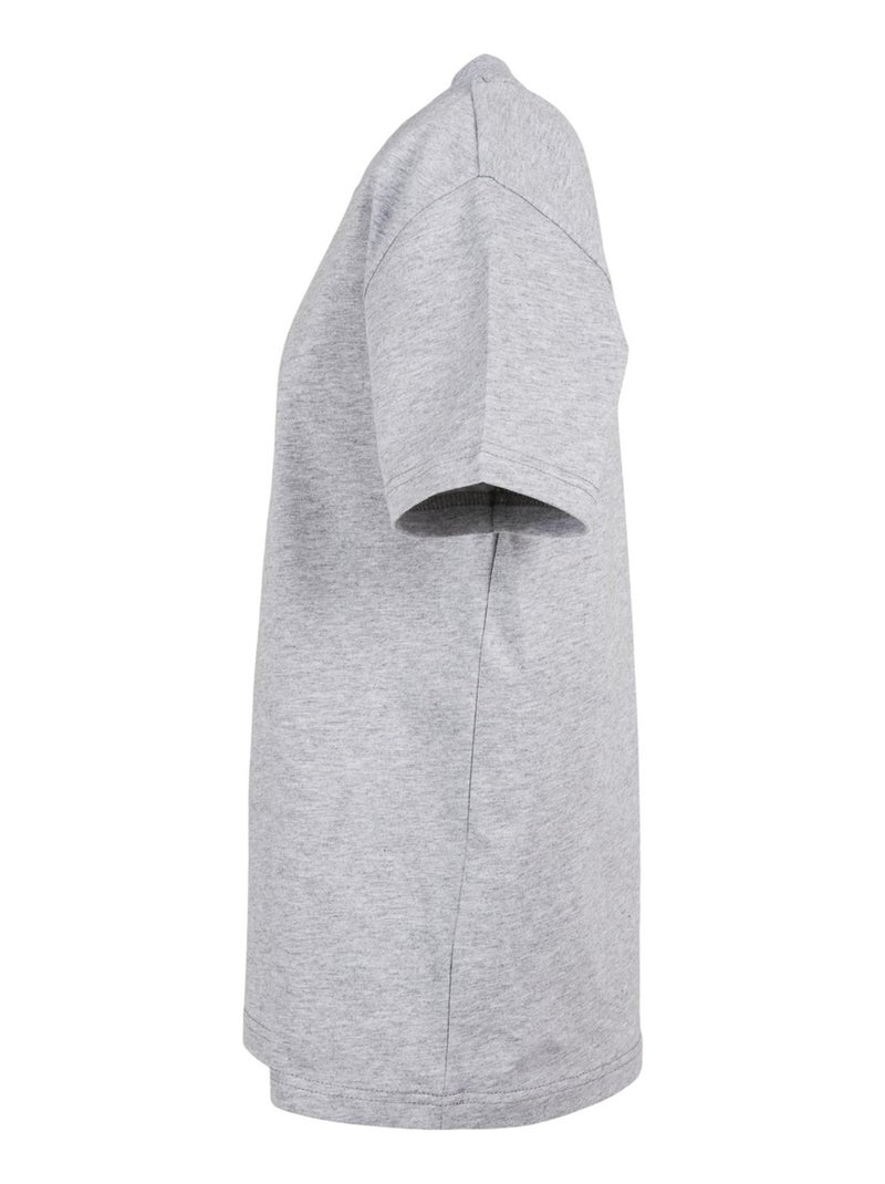 Build Your Brand - T-shirt BASIC Gris chiné - Kiabi
