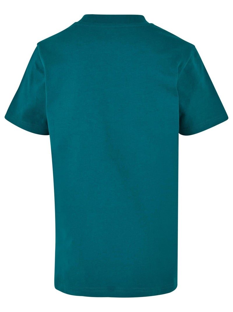 Build Your Brand - T-shirt BASIC Gris Vert - Kiabi