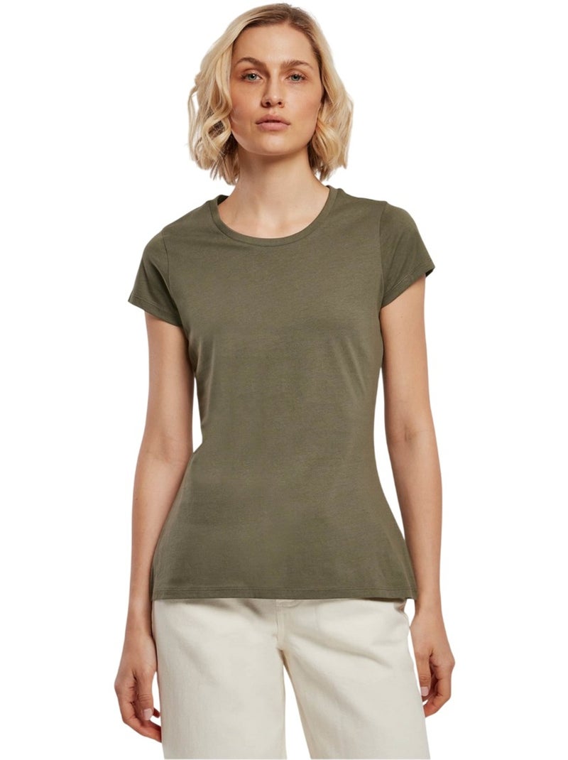 Build Your Brand - T-shirt BASIC Kaki - Kiabi