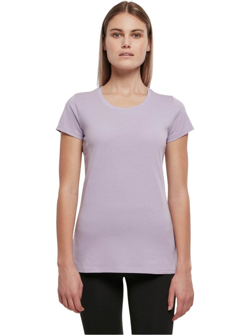 Build Your Brand - T-shirt BASIC Mauve lilas - Kiabi