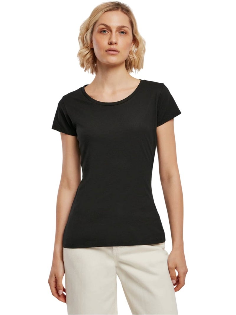 Build Your Brand - T-shirt BASIC Noir - Kiabi